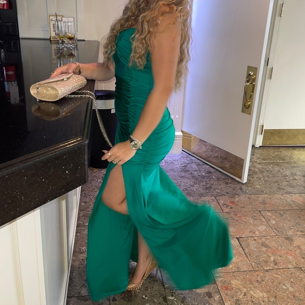 Ya ya & co gorgeous green maxi dress